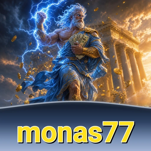 Layar pertama monas77 setelah pasang di HP Android